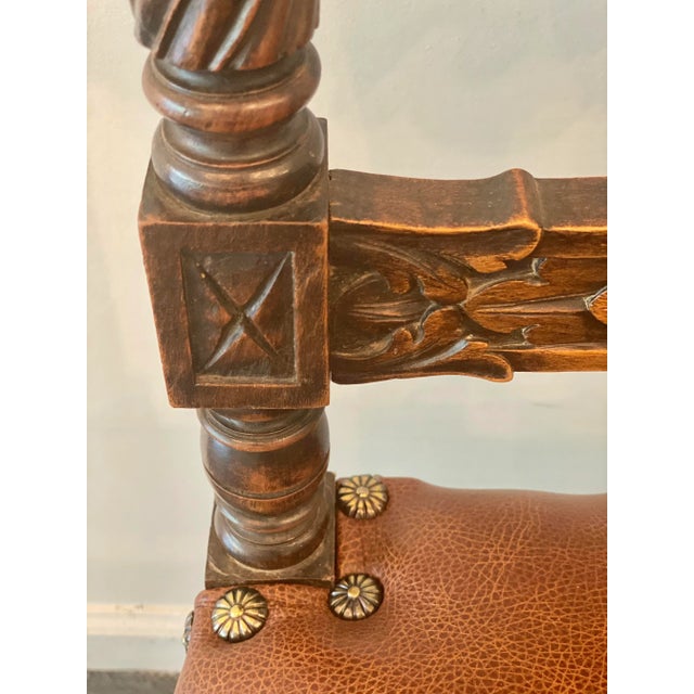 Mid 19th Century French Renaissance Revival Dining Chairs- Set of 8 For Sale - Image 5 of 13