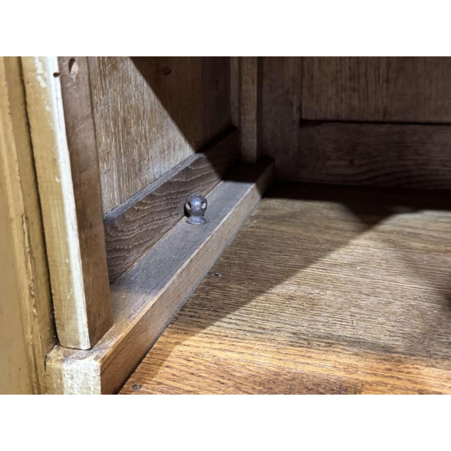 19th Century Parisian Oak Bookcase with 3 Doors by the Mercier Firm For Sale - Image 5 of 18
