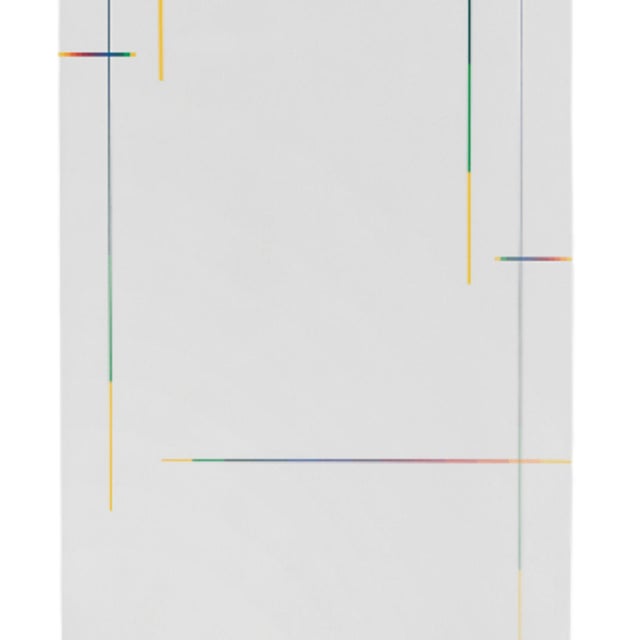 Paolo Minoli, These Few Notes in Light, Italy, 1989, Acrylic on Board For Sale - Image 3 of 9