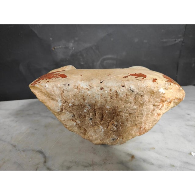 Asian Alabaster Buddha, 1880s For Sale - Image 13 of 14