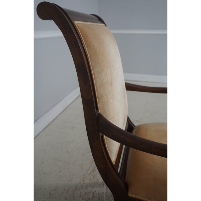 Set of 10 Century Regency Dining Chairs For Sale In Philadelphia - Image 6 of 18