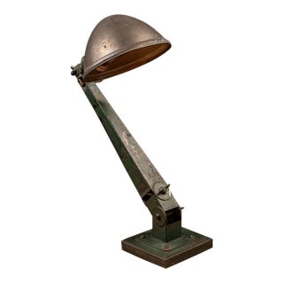 American Fixture Co Articulating Industrial Task Lamp For Sale