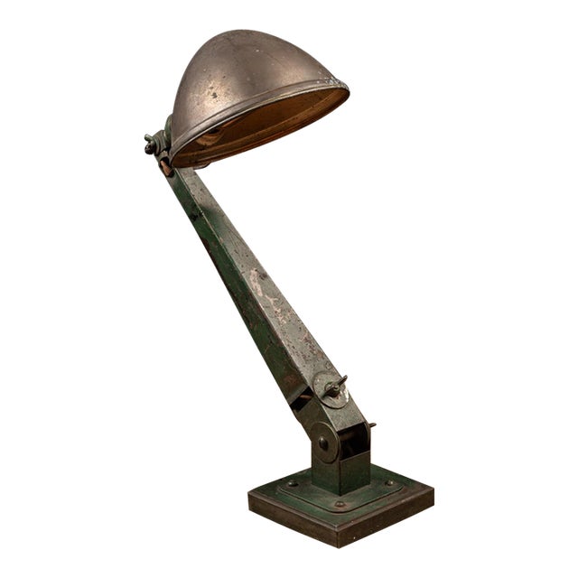 American Fixture Co Articulating Industrial Task Lamp For Sale