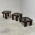 Remarks: Nesting tables designed by Gianfranco Frattini for Cassina, Italian design 1960s. Tables are in a very good...