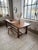 Oak Farmhouse Table, 1950s For Sale - Image 9 of 18