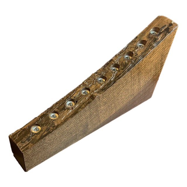 Live Edge Menorah For Sale