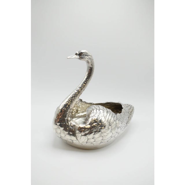 This is a gorgeous sterling silver swan bowl made by Gorham. This is model #33. markings: Gorham Sterling 33