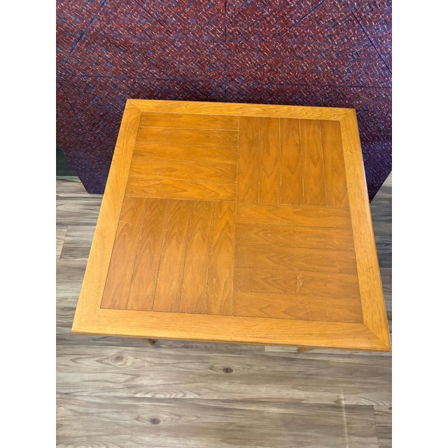 Mid-Century Modern Tomlinson of High Point Dining Set, 4 Armchairs & Expandable Table, Patented 1957 For Sale - Image 3 of 18