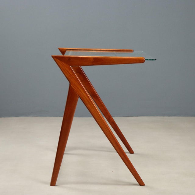 Wood Nesting Coffee Tables, 1950s, Set of 3 For Sale - Image 7 of 11