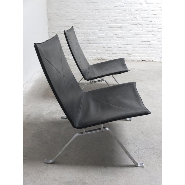 Poul Kjærholm PK22 Chairs by Poul Kjærholm for Fritz Hansen, 1988, Set of 2 For Sale - Image 4 of 18