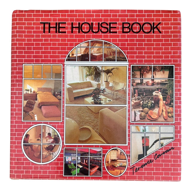 “The House Book” Terence Conran First Edition Interior Design Book 1976 For Sale
