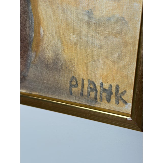 Pia H.K. Campbell, Flowers Study, 1982, Oil on Canvas, Framed For Sale - Image 7 of 17