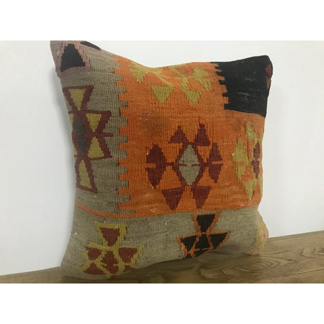 Handmade decorative Turkish vintage pillow cover. Vintage handmade sofa pillow. Traditional Turkish Anatolian cushion...