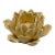 Handcrafted Lotus Flower Ceramic Pillar Candle Holder For Sale
