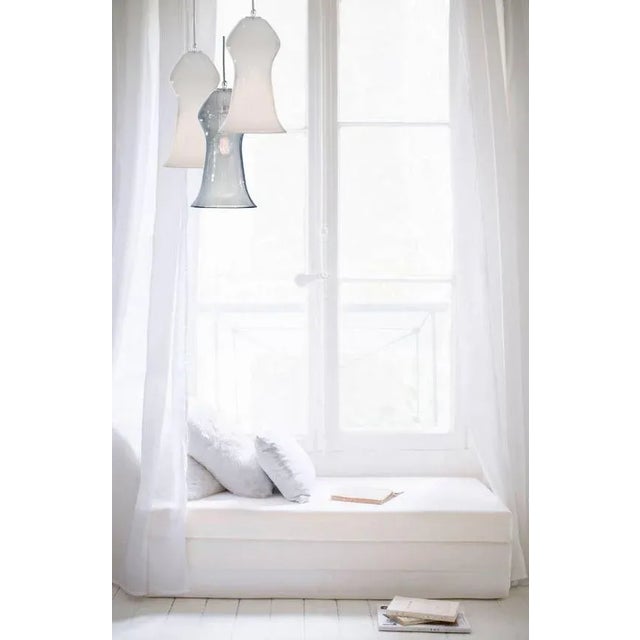 Tempo Gama Pendant Light from the Versuvius Collection in Steel Blue For Sale - Image 4 of 5