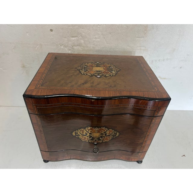 Napoleon III Style Boulle Liqueur Cabinet, 1800s For Sale - Image 17 of 17