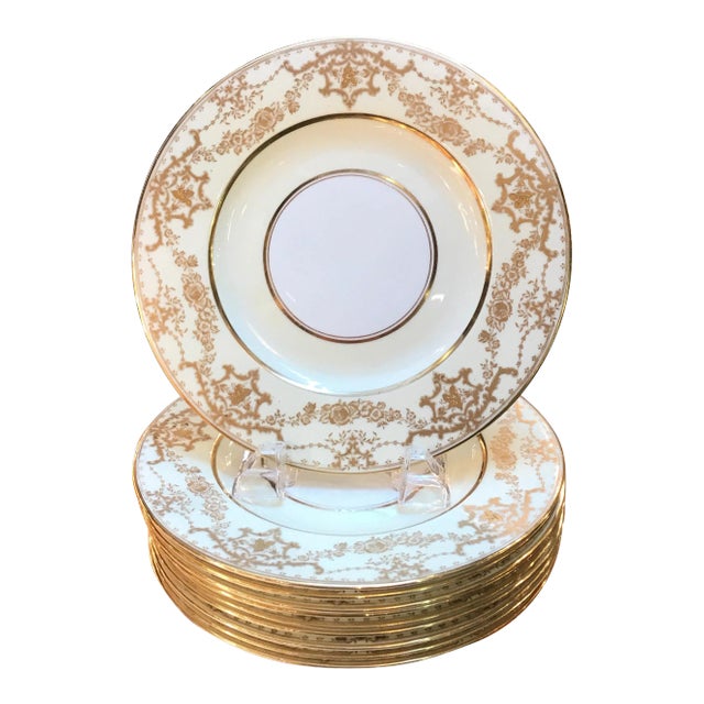 1920s George Jones Luncheon Dessert Plates- Set of 10 For Sale