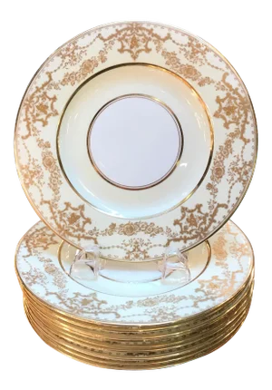 1920s George Jones Luncheon Dessert Plates- Set of 10