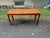 Danish Mid Century Teak Floating Top Design Low Console Table. For Sale - Image 4 of 13