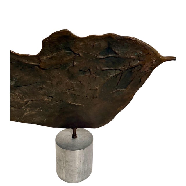 Roberto Estopiñan, Large Latin American Modernist Bronze Abstract Cuban Master Roberto Estopinan For Sale - Image 4 of 8