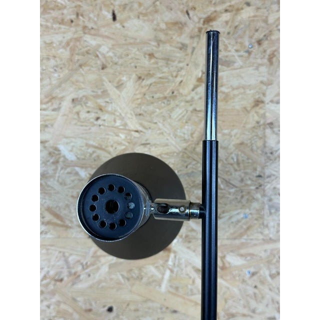 Metal Vintage Space Age Floor Lamp in Metal from Hustadt Leuchten, 1960s For Sale - Image 7 of 18