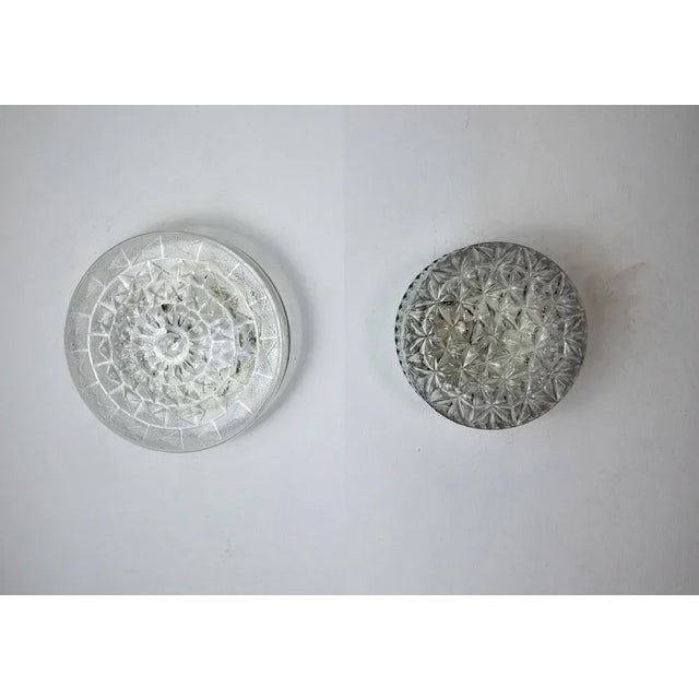 Spanish Sconces in Cut Glass from Peris Andreu, 1970, Set of 2 For Sale - Image 9 of 9
