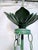 Vintage Italian Tole Chandelier With Murano Glass Flowers For Sale - Image 9 of 9