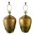 1970's Chapman Brass Table Lamps Scalloped Base- A Pair For Sale