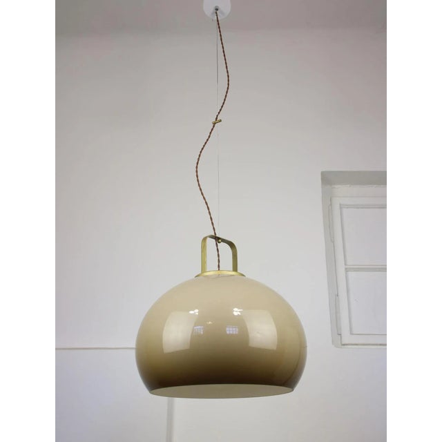 Plastic Vintage Zurigo Pendant by Luigi Massoni for Guzzini For Sale - Image 7 of 10