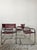 Mid-Century Modern Cantilever Cognac Leather Chairs by Breuer Marcel, 1990s, Set of 4 For Sale - Image 3 of 9
