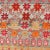 Antique Persian Hamadan Rug With Colorful Star Motif and Repeating Medallion For Sale - Image 9 of 12