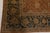 Blue Authentic Indian Botanic Handmade Wool Carpet For Sale - Image 8 of 9