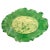 Green Late 20th Century Portuguese Cabbage Platter From Bonwit Teller For Sale - Image 8 of 8