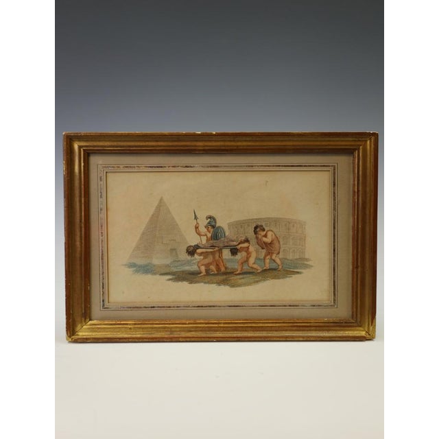 Nude Putti Stipple, 1800, Engravings, Set of 4 For Sale - Image 4 of 18