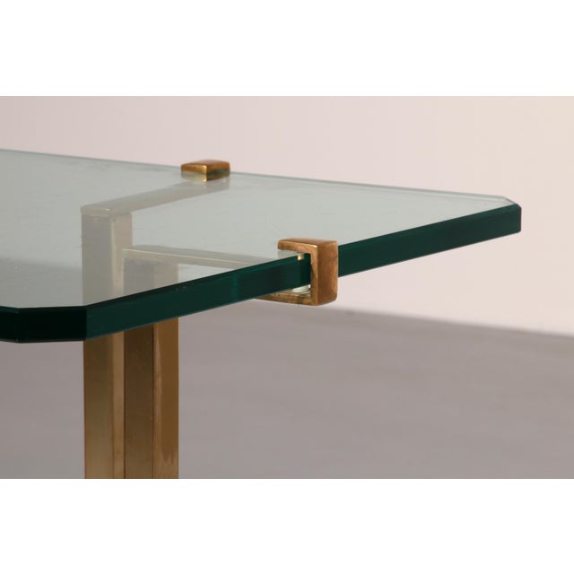Modern T18 Side Tables Polished Brass by Peter Ghyczy, 1970s For Sale - Image 3 of 9