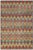 Shabby Chic Balochi Blue/Red Wool Rug - 3'4''x5'1'' For Sale - Image 11 of 11