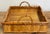 Vintage Square Rattan Tray For Sale In Kansas City - Image 6 of 8