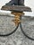Black Pair of Vintage Palm Tree Monkey Tole Wall Sconces. For Sale - Image 8 of 9