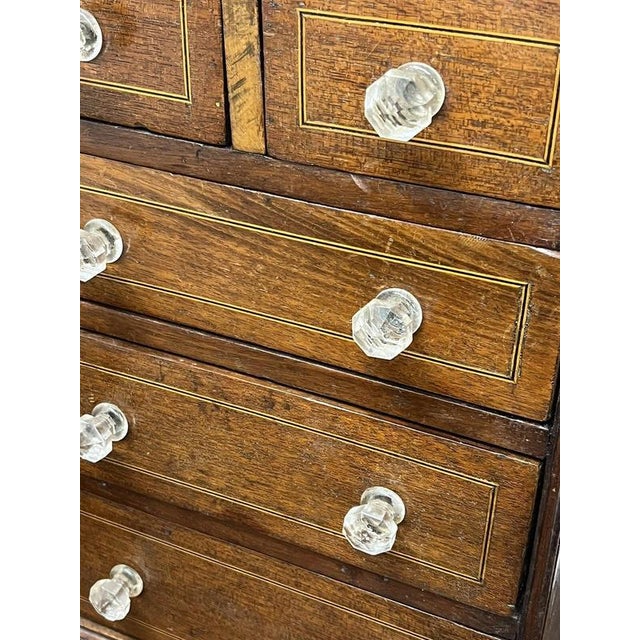 Antique Table Top Collectors Drawers For Sale - Image 6 of 18