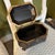 Wood Antique Chinese Export Black Lacquered Heavily Distressed Tea Caddy For Sale - Image 7 of 9