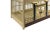 Cream Western House Shape Light Cream Color Wood Birdcage Display For Sale - Image 8 of 9