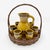 Raw authenticity defines this glazed ceramic tea set, imported directly from Austria. The blend of earthy, honey, and...