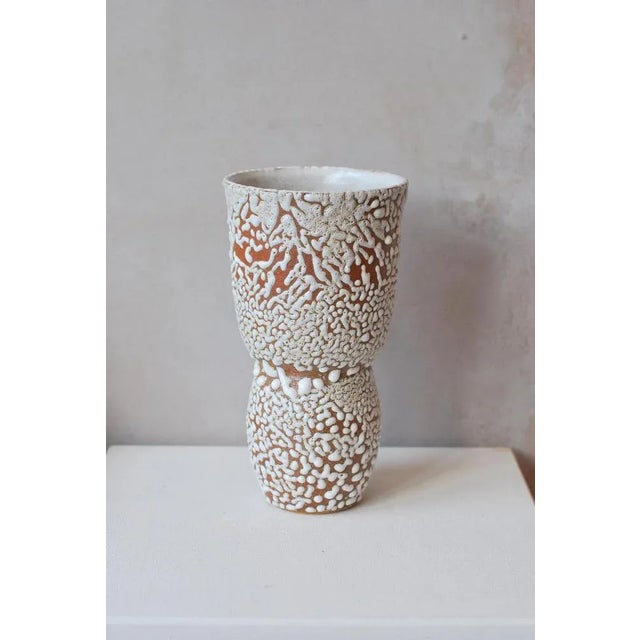 Not Yet Made - Made To Order White Stoneware Vases by Moïo Studio, Set of 3 For Sale - Image 5 of 10