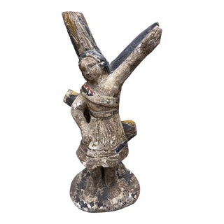 Antique Santos Figure From the Philippines For Sale
