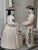 1930’s Weston Ware, California Plantation Couple Vase Pair - Set of 2 For Sale - Image 9 of 13
