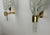 Glass Wall Sconces attributed to Andrea Arbus for Veronese, 1960s, Set of 2 For Sale - Image 11 of 15