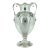 19th Century Sterling Silver Decorative Vase For Sale