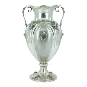 19th Century Sterling Silver Decorative Vase