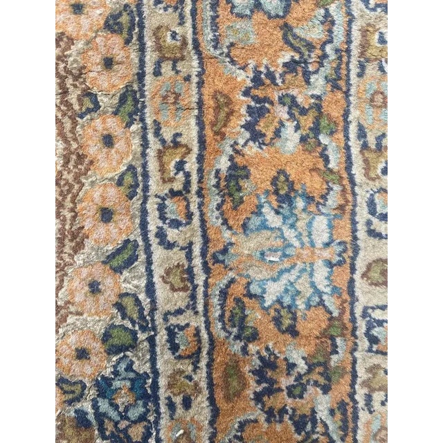 Vintage Indian Punjab Rug, 1960s For Sale - Image 9 of 12