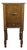 Antique Tiger Oak Cigar Humidor & Smoking Cabinet With Barley Twist Legs For Sale